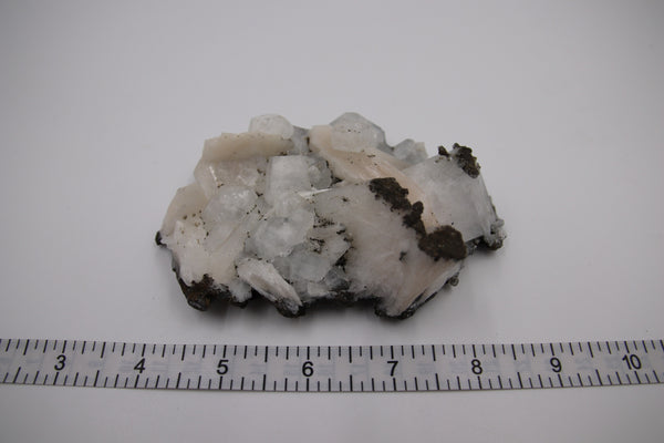 Calcite with Dolomite Crystals