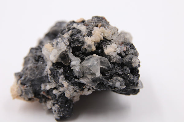 Stilbite with Apophyllite Crystals