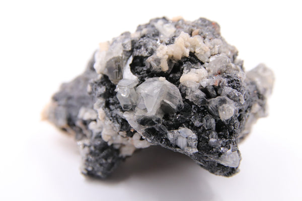 Stilbite with Apophyllite Crystals