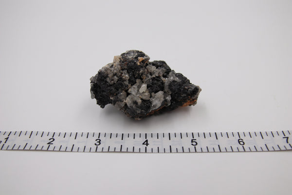 Stilbite with Apophyllite Crystals